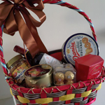 XMAS-CNY red wine basket